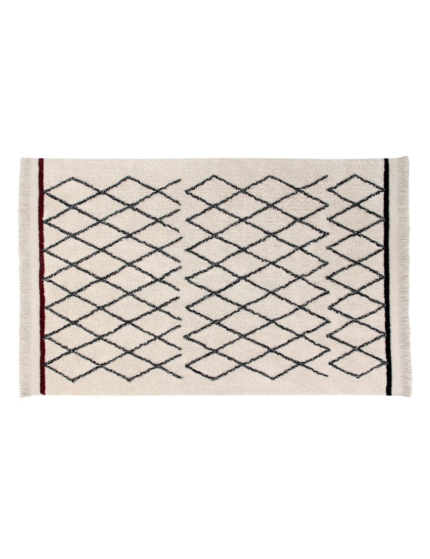 Lorena Canals Dywan bawełniany Bereber Crisscross 140 x 210 cm