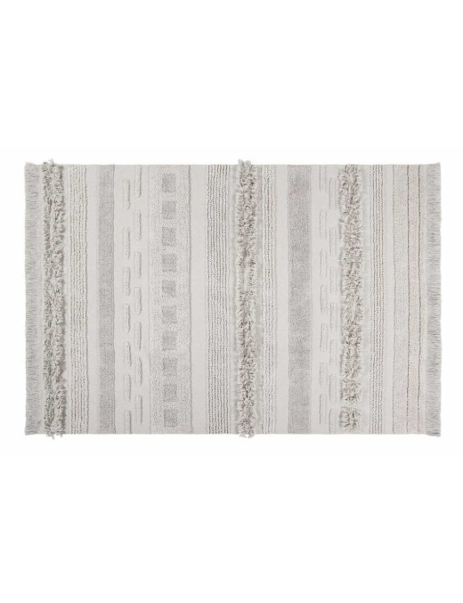 Lorena Canals Dywan bawełniany Air Dune White 140 x 200 cm