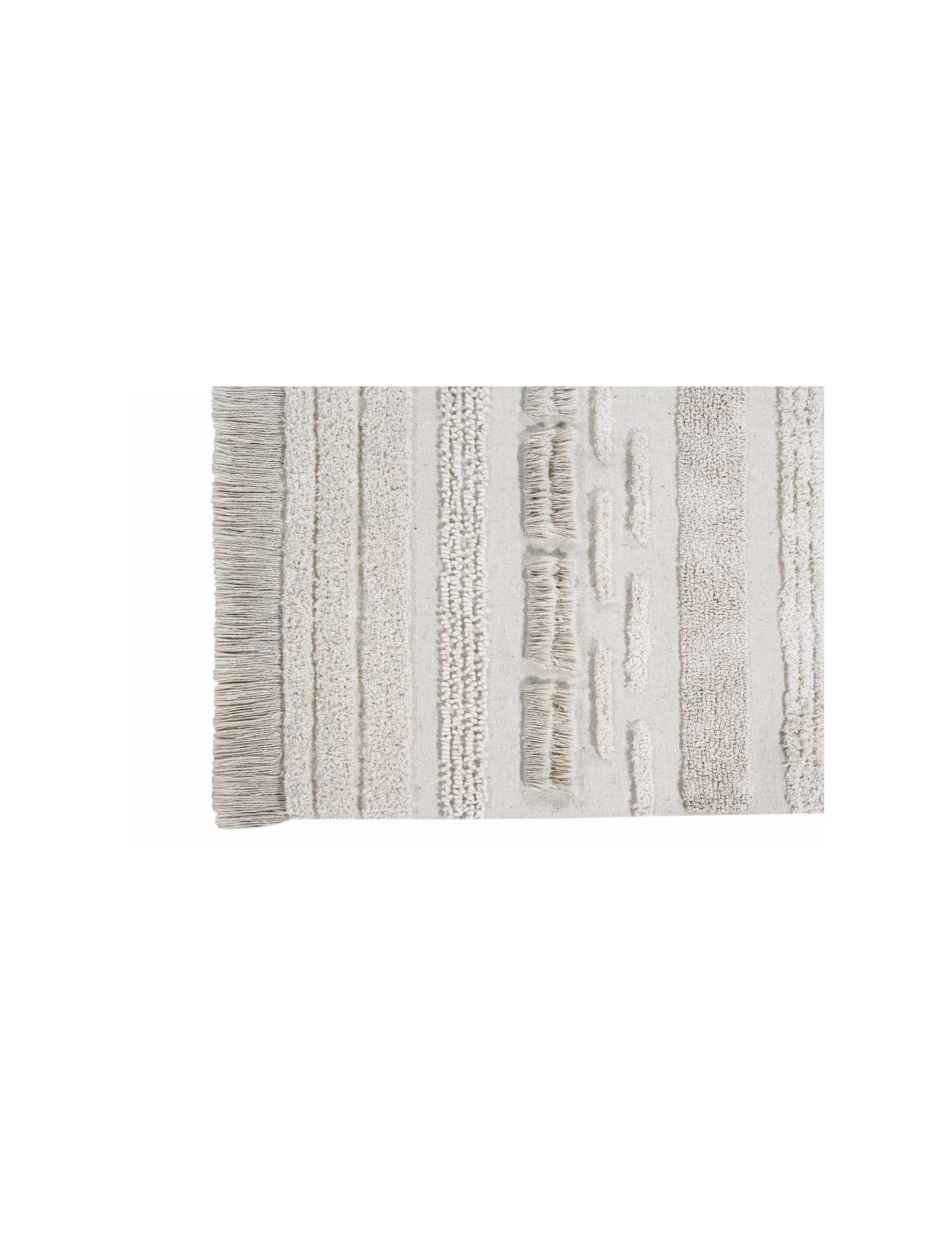 Lorena Canals Dywan bawełniany Air Dune White 140 x 200 cm