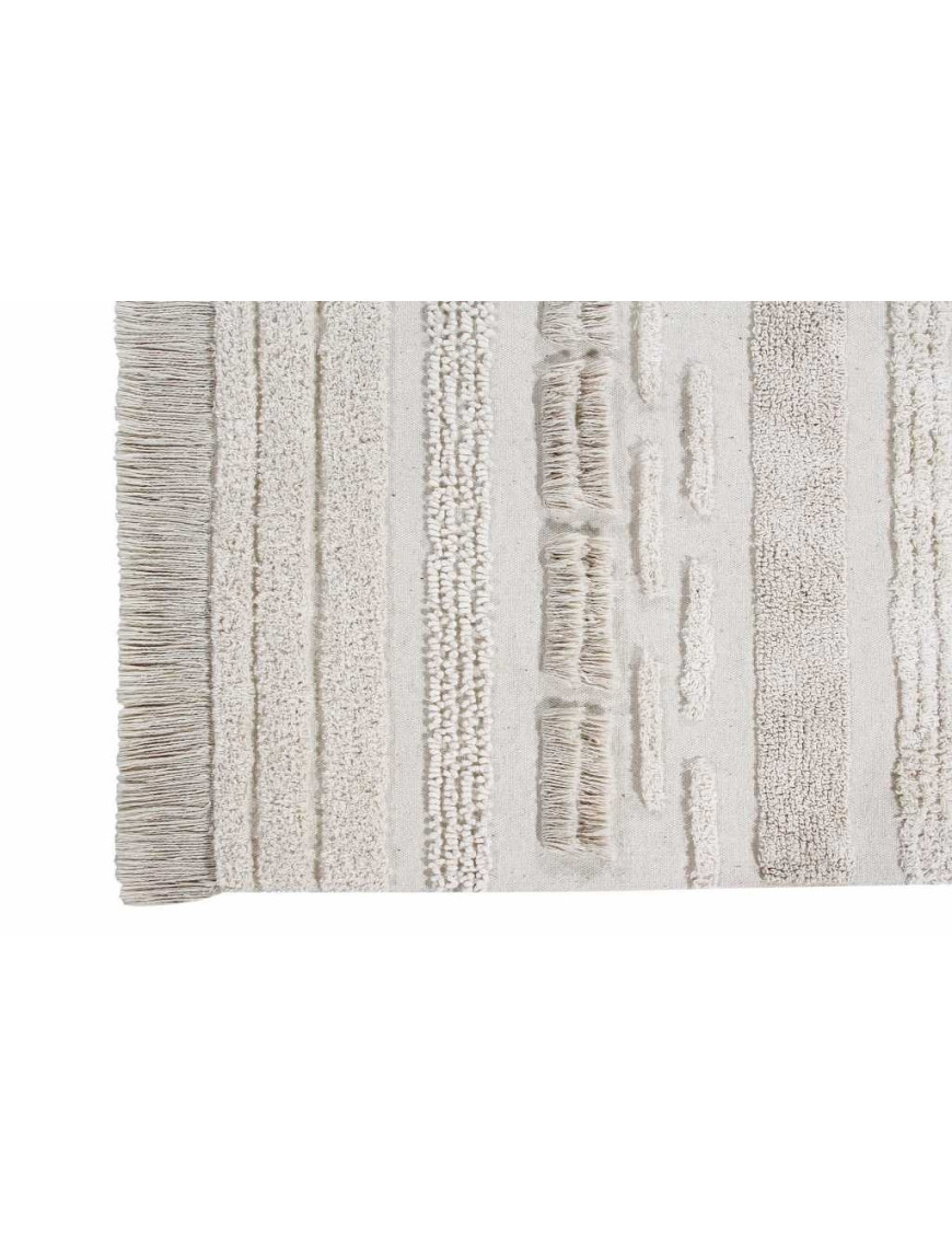 Lorena Canals Dywan bawełniany Air Dune White 140 x 200 cm