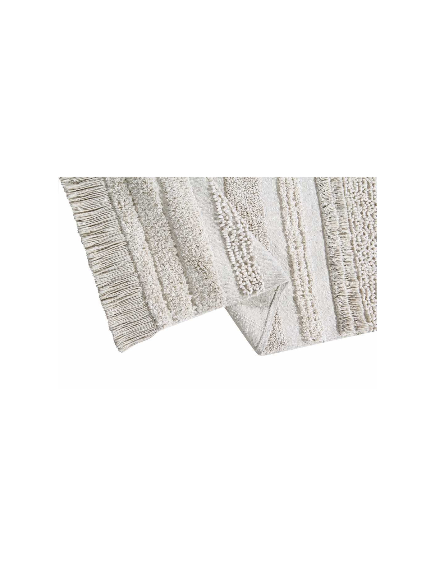 Lorena Canals Dywan bawełniany Air Dune White 140 x 200 cm