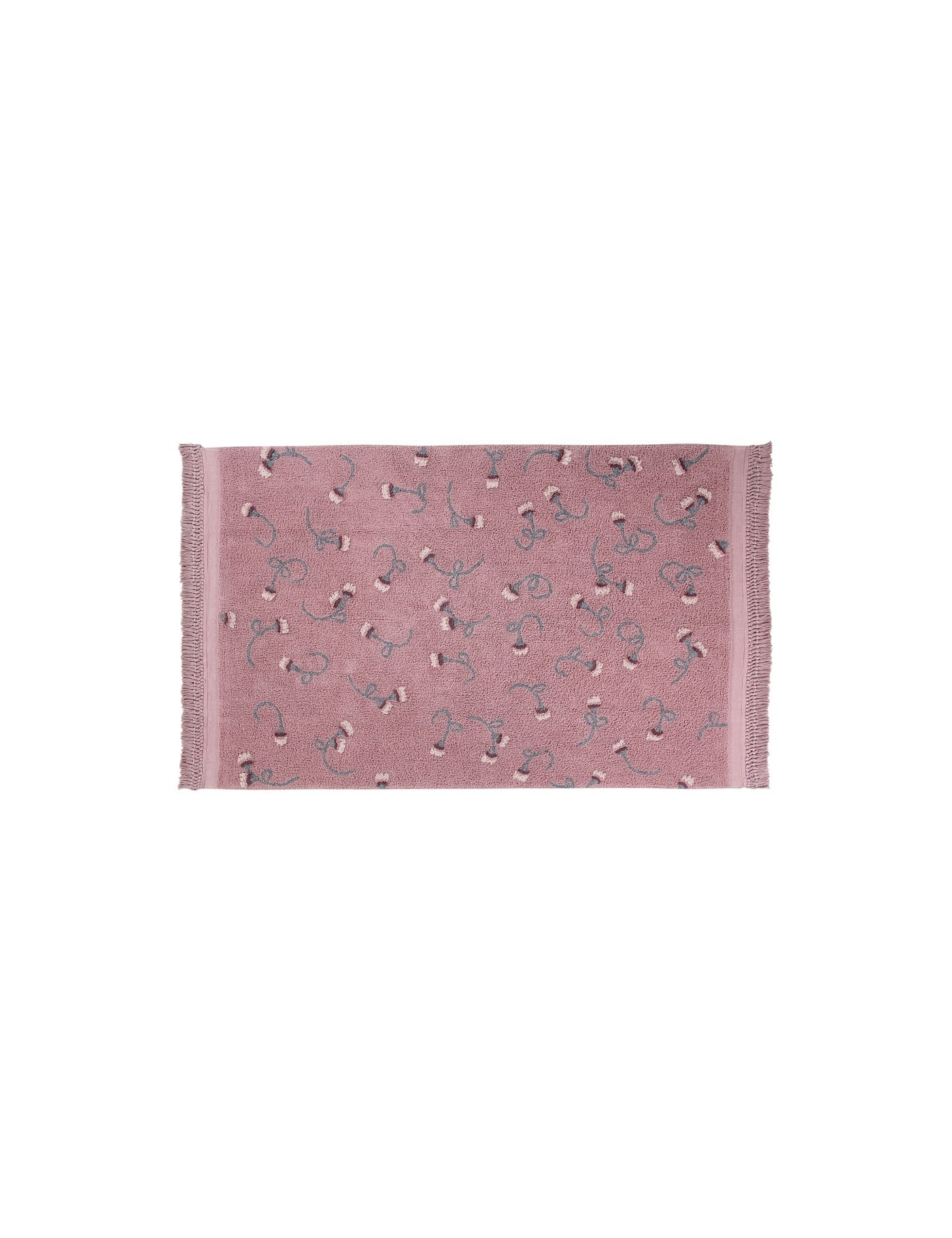 Lorena Canals Dywan bawełniany English Garden Ash Rose 140 x 210 cm