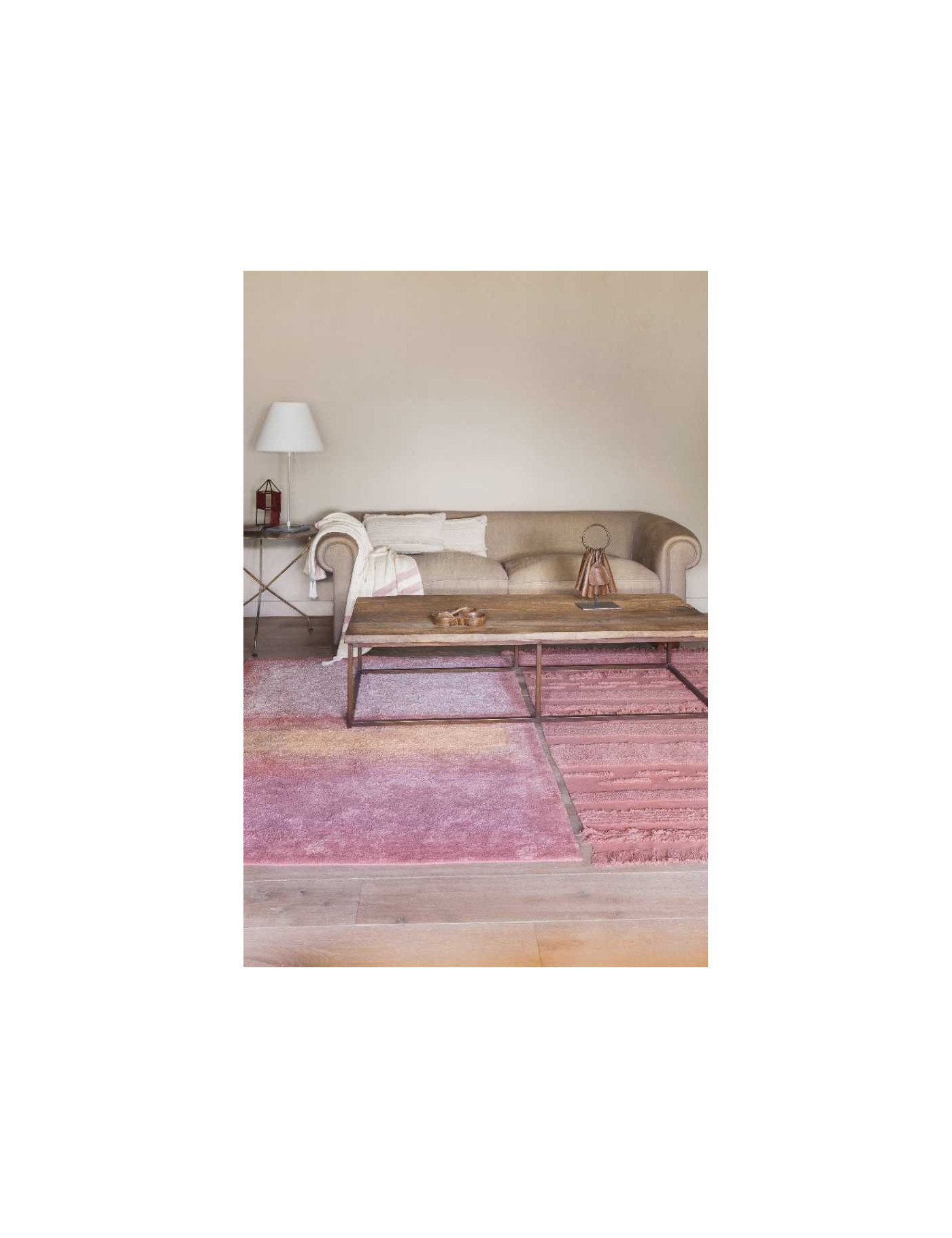 Lorena Canals Dywan bawełniany Air Canyon Rose L 170 x 240 cm