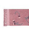 Lorena Canals Dywan bawełniany English Garden Ash Rose 140 x 210 cm