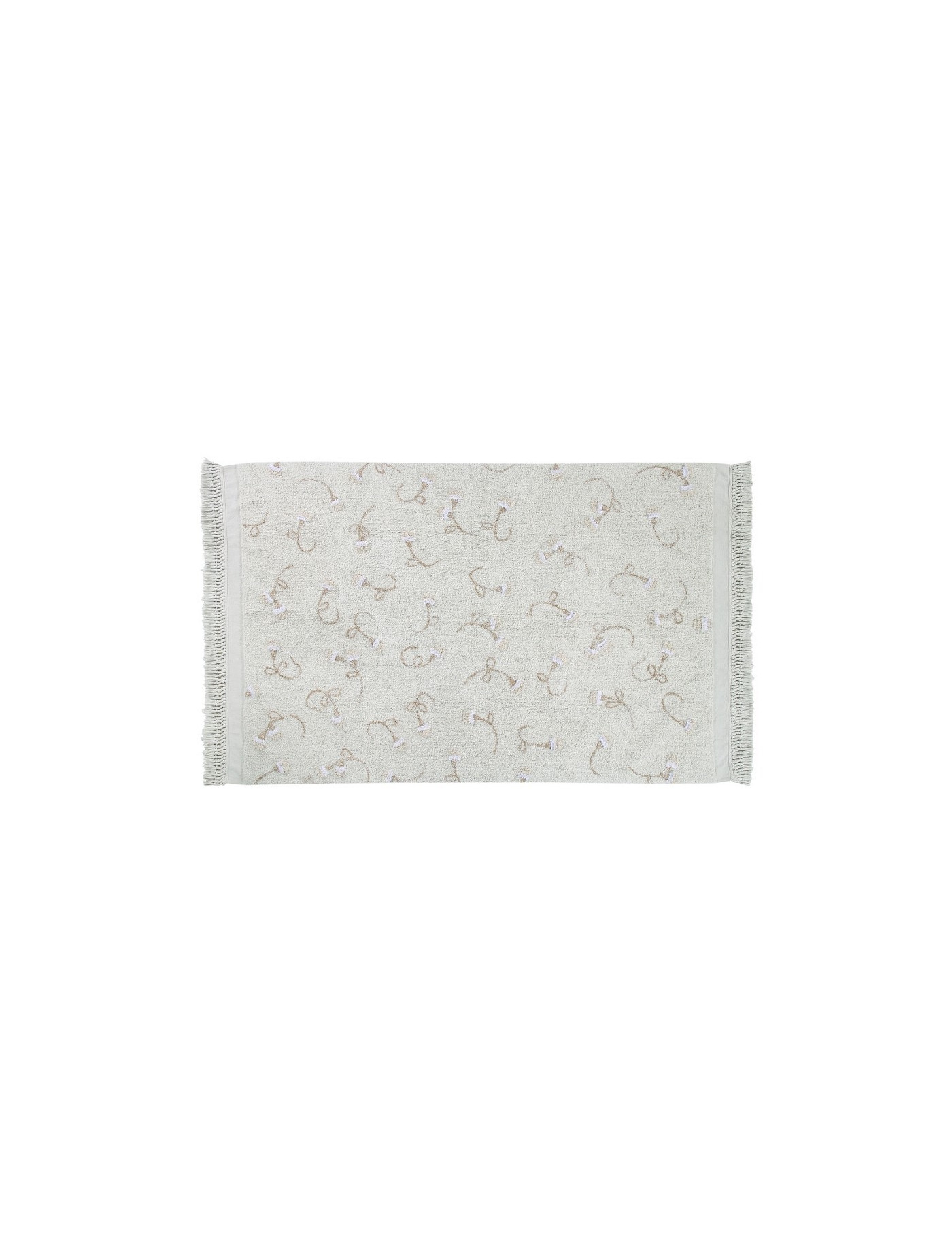 Lorena Canals Dywan bawełniany English Garden Ivory 140 x 210 cm