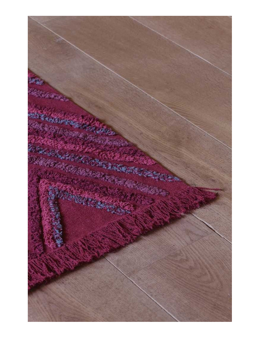Lorena Canals Dywan bawełniany Earth Savannah Red 170 x 240 cm
