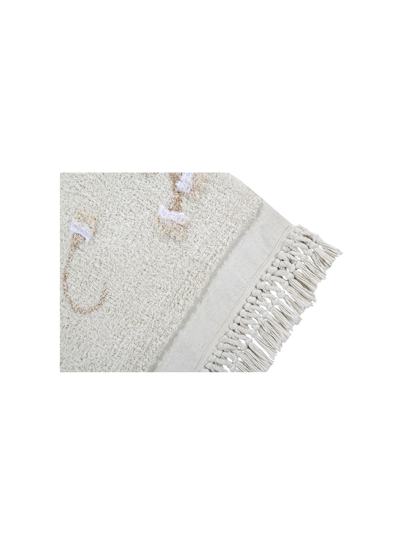 Lorena Canals Dywan bawełniany English Garden Ivory 140 x 210 cm