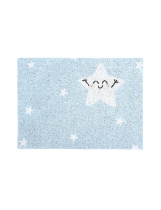 Lorena Canals Dywan bawełniany Happy Star, Mr Wonderful & Lorena Canals 120 x 160 cm