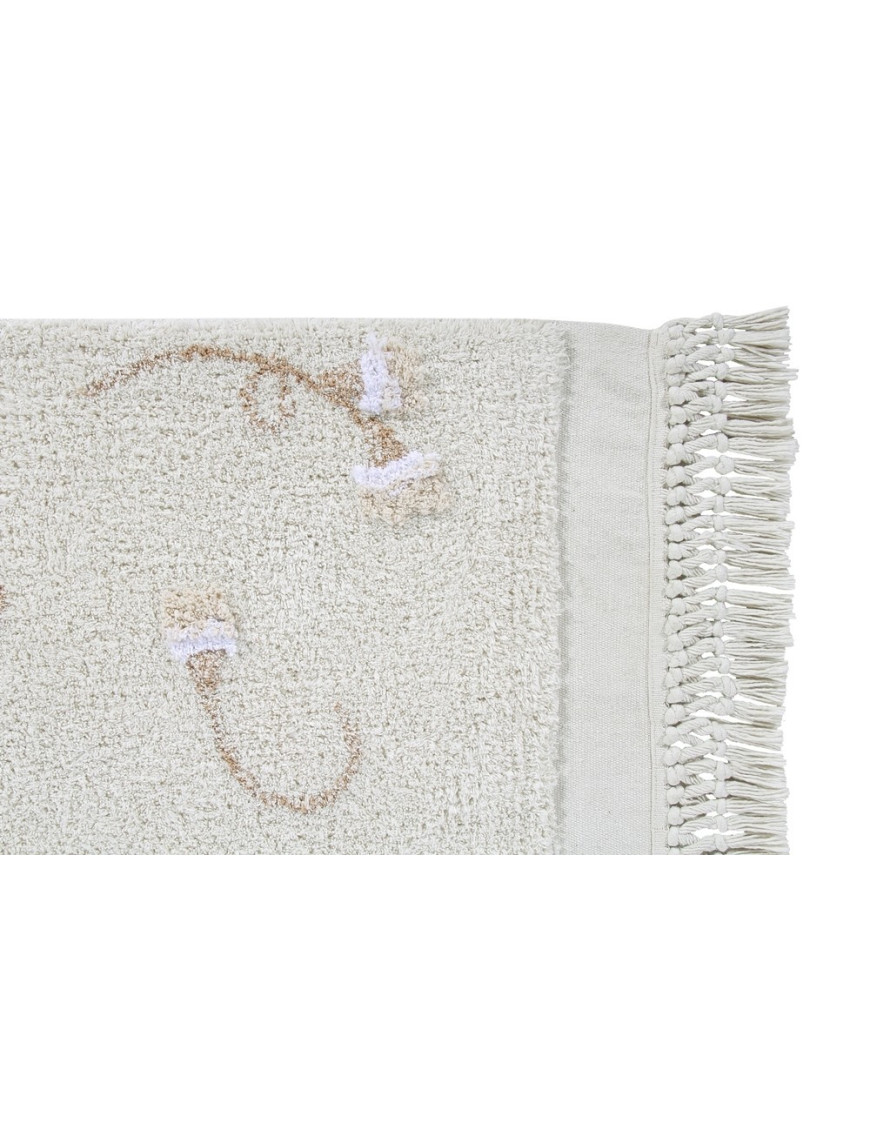Lorena Canals Dywan bawełniany English Garden Ivory 140 x 210 cm
