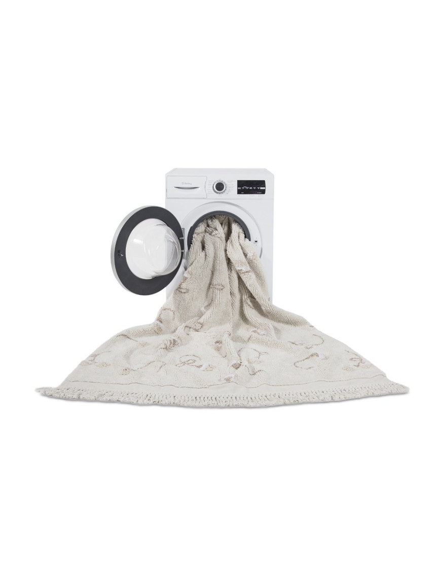 Lorena Canals Dywan bawełniany English Garden Ivory 140 x 210 cm