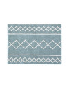 Lorena Canals Dywan bawełniany Oasis Vintage Blue Natural 120 x 160 cm