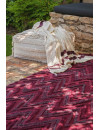 Lorena Canals Dywan bawełniany Earth Savannah Red 170 x 240 cm