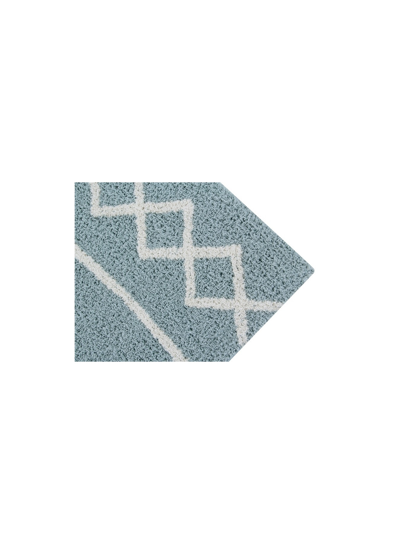 Lorena Canals Dywan bawełniany Oasis Vintage Blue Natural 120 x 160 cm