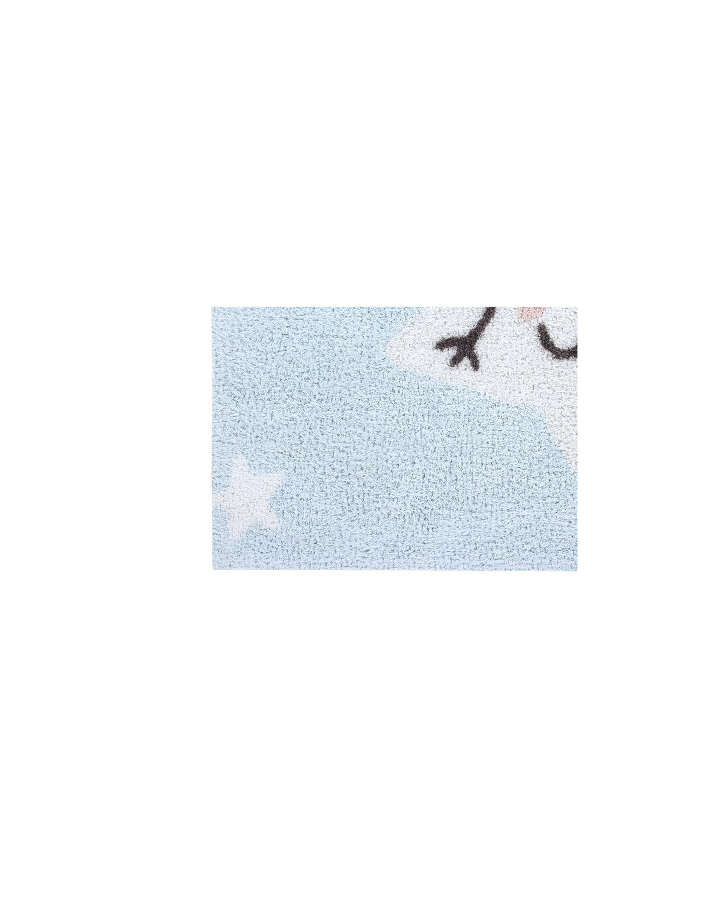 Lorena Canals Dywan bawełniany Happy Star, Mr Wonderful & Lorena Canals 120 x 160 cm