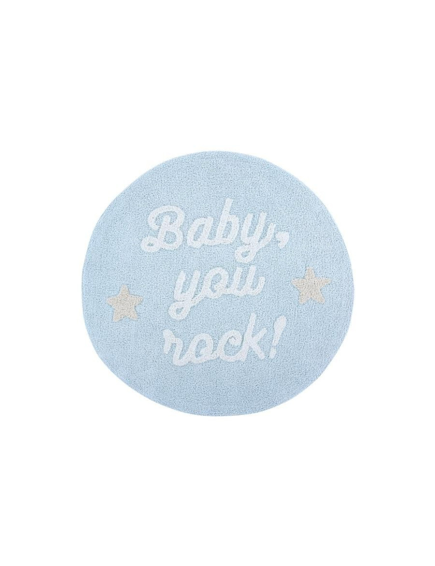 Lorena Canals Dywan bawełniany Baby, you rock!, Mr Wonderful & Lorena Canals Lorena Canals Dywan bawełniany Baby, you rock!, Mr Wonderful & Lorena Canals