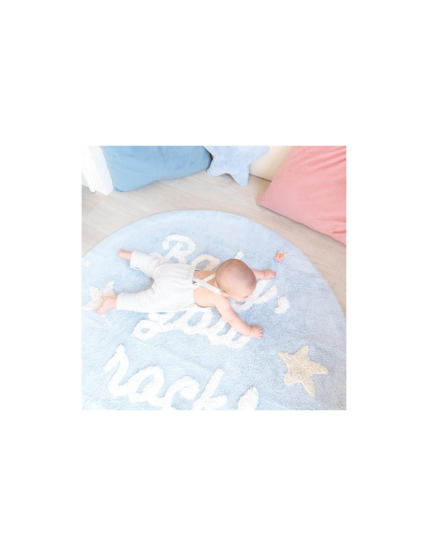 Lorena Canals Dywan bawełniany Baby, you rock!, Mr Wonderful & Lorena Canals Lorena Canals Dywan bawełniany Baby, you rock!, Mr Wonderful & Lorena Canals