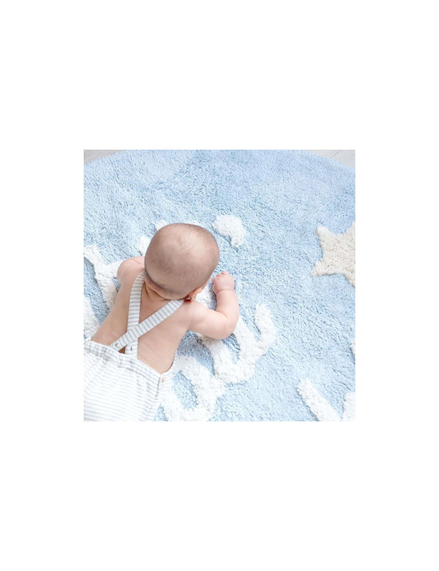 Lorena Canals Dywan bawełniany Baby, you rock!, Mr Wonderful & Lorena Canals Lorena Canals Dywan bawełniany Baby, you rock!, Mr Wonderful & Lorena Canals