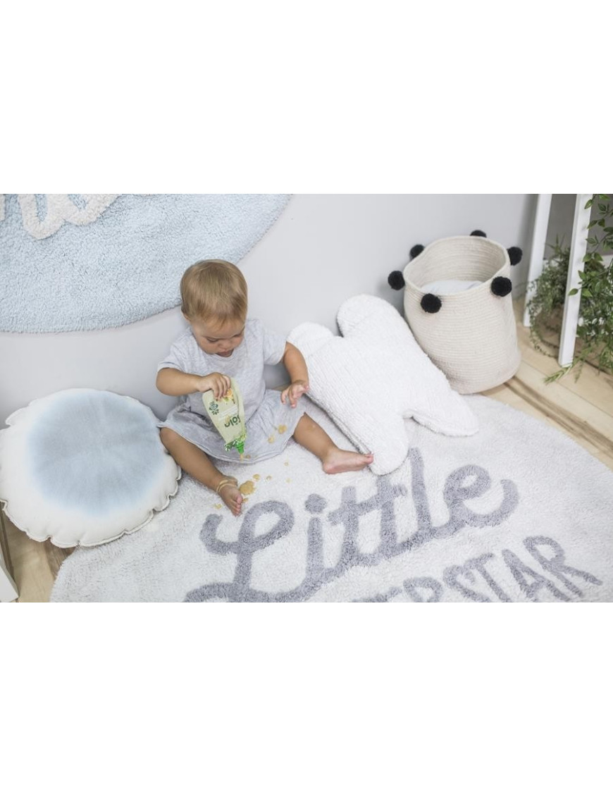Lorena Canals Dywan bawełniany Little Superstar, Mr Wonderful & Lorena Canals Ø 120 cm