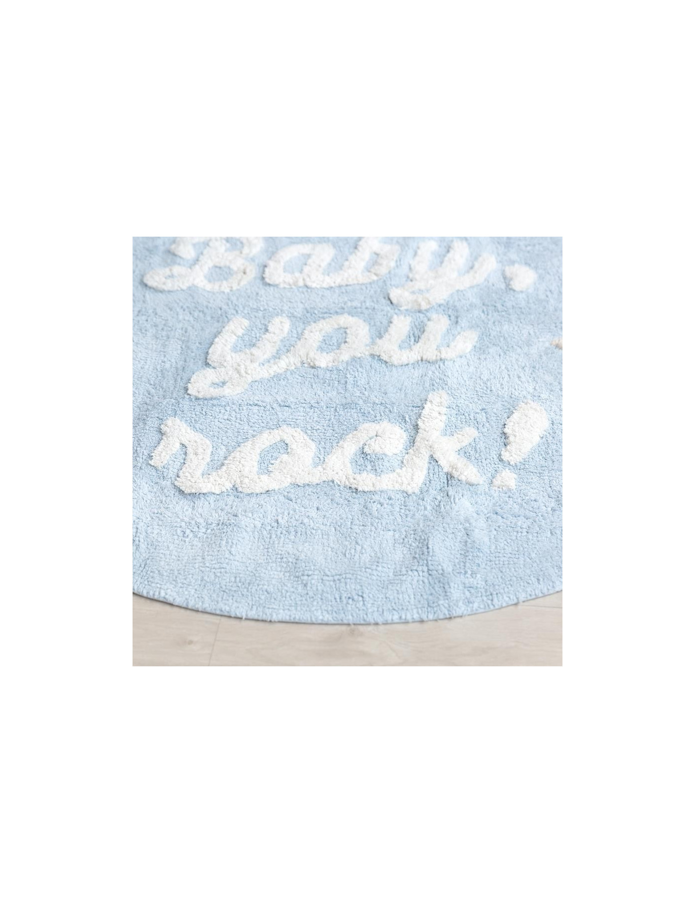 Lorena Canals Dywan bawełniany Baby, you rock!, Mr Wonderful & Lorena Canals Lorena Canals Dywan bawełniany Baby, you rock!, Mr Wonderful & Lorena Canals