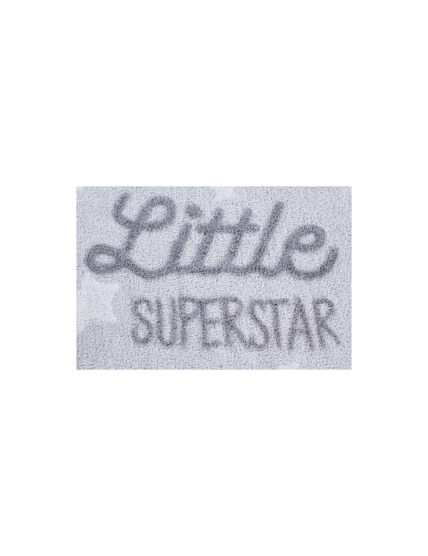 Lorena Canals Dywan bawełniany Little Superstar, Mr Wonderful & Lorena Canals Ø 120 cm