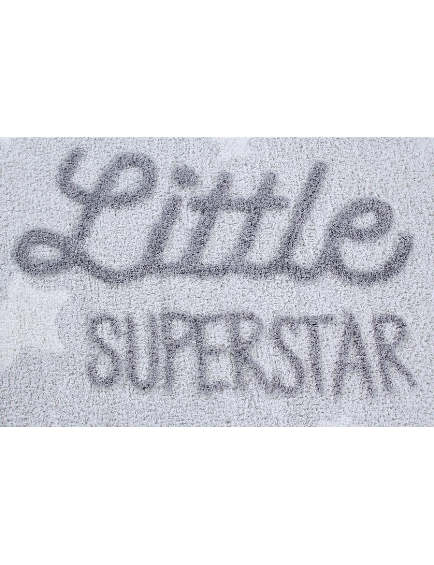 Lorena Canals Dywan bawełniany Little Superstar, Mr Wonderful & Lorena Canals Ø 120 cm