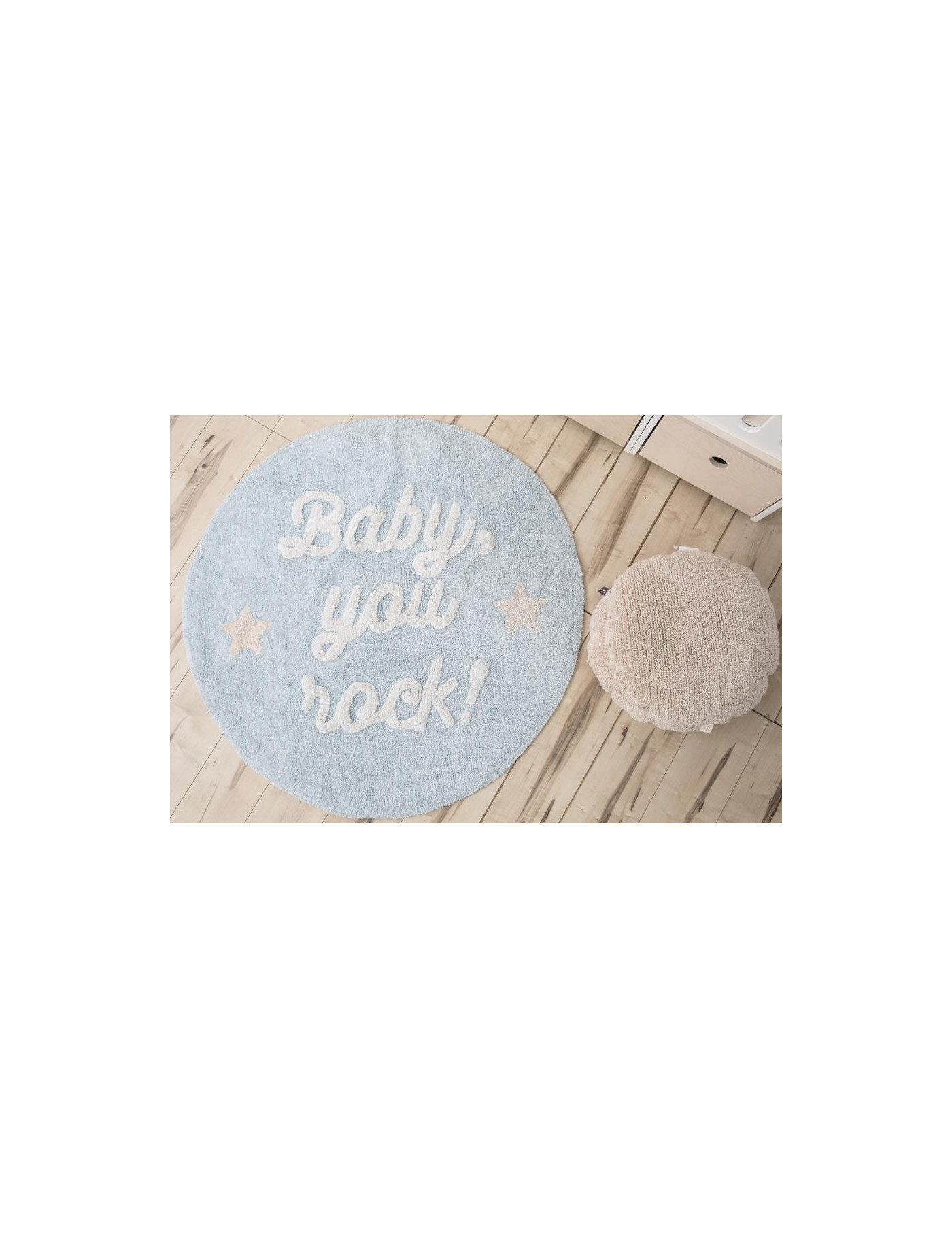 Lorena Canals Dywan bawełniany Baby, you rock!, Mr Wonderful & Lorena Canals Lorena Canals Dywan bawełniany Baby, you rock!, Mr Wonderful & Lorena Canals