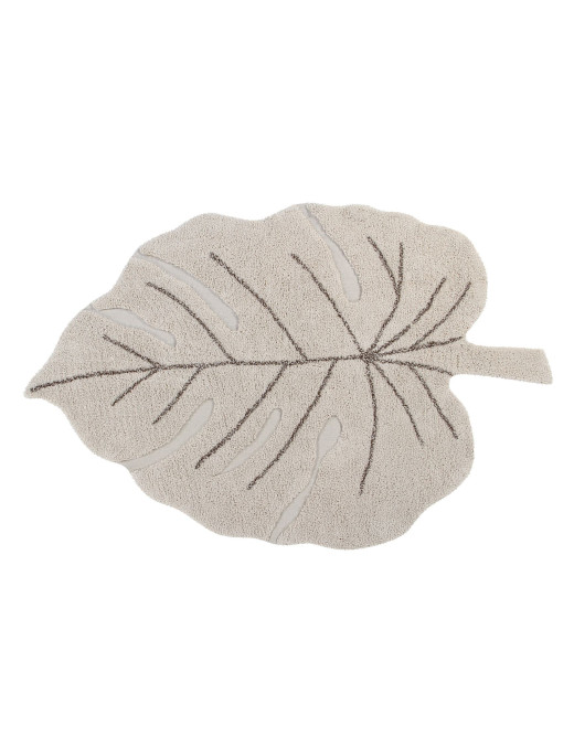 Lorena Canals Dywan bawełniany Monstera Natural 120 x 180 cm