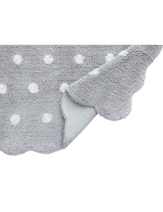 Dywan Bawełniany Mini Biscuit Pearl Grey 70x100 cm Lorena Canals