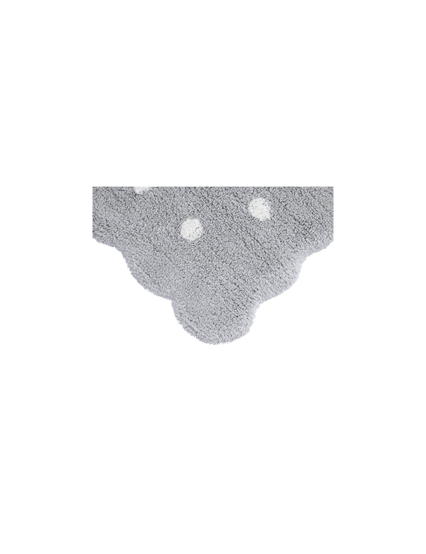 Dywan Bawełniany Mini Biscuit Pearl Grey 70x100 cm Lorena Canals