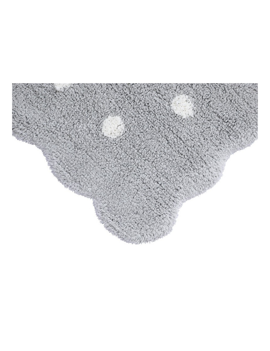 Dywan Bawełniany Mini Biscuit Pearl Grey 70x100 cm Lorena Canals