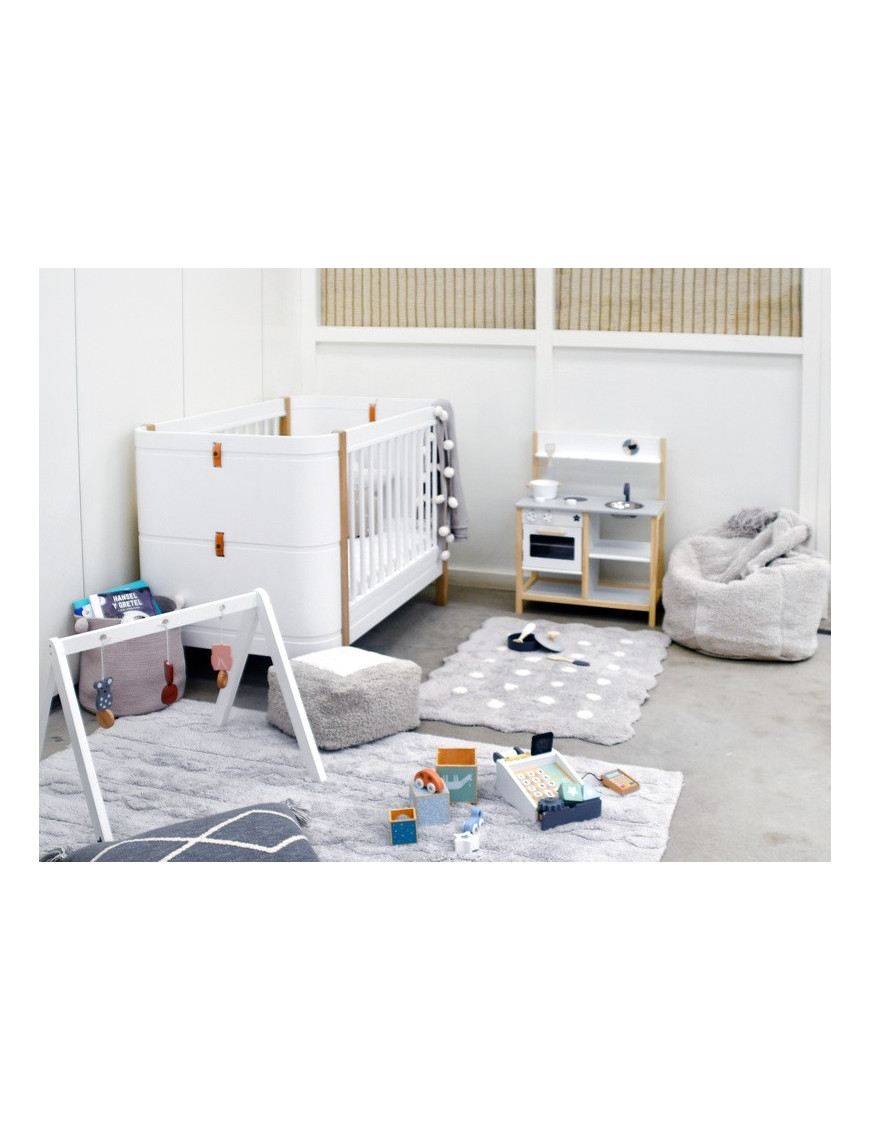 Dywan Bawełniany Mini Biscuit Pearl Grey 70x100 cm Lorena Canals