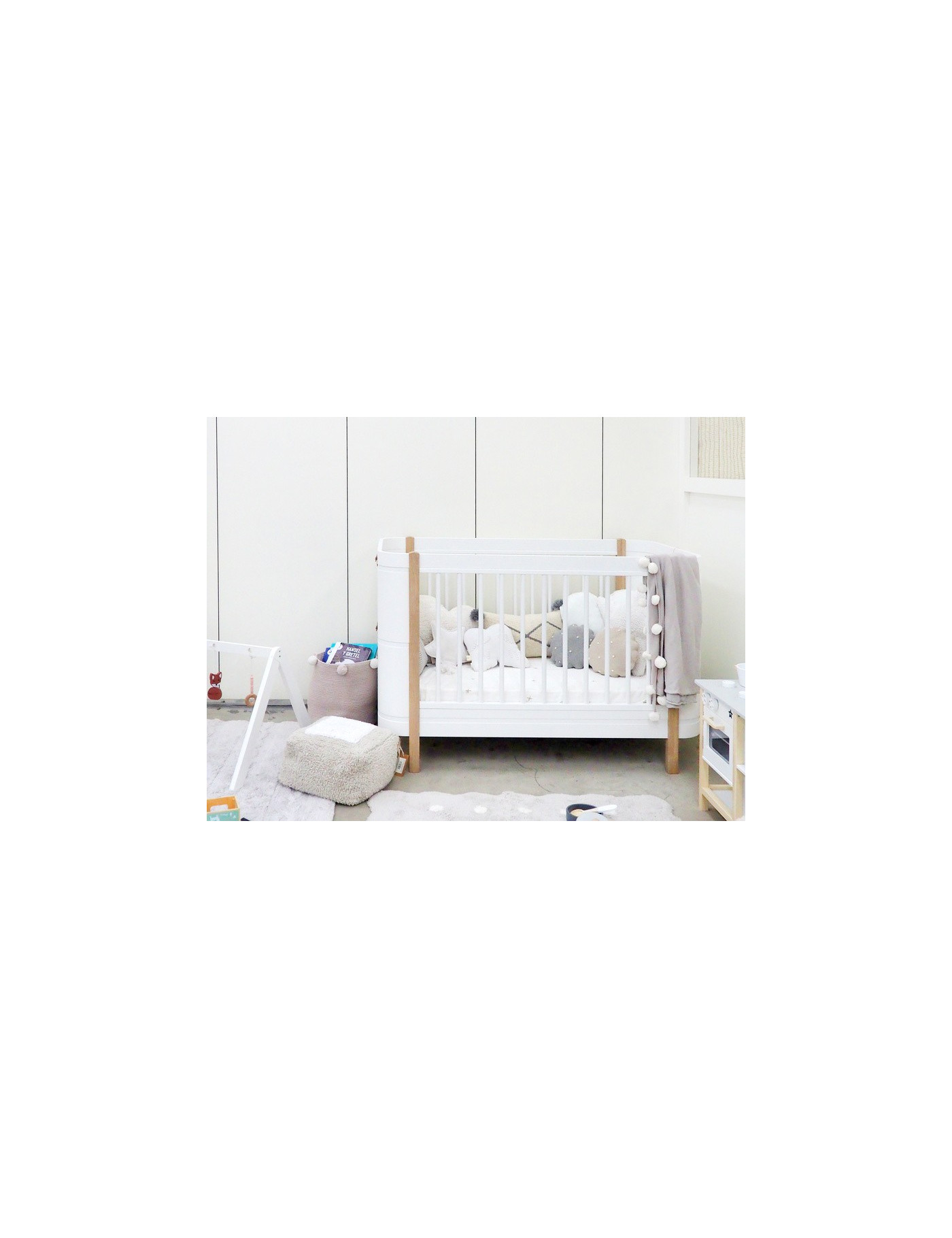 Dywan Bawełniany Mini Biscuit Pearl Grey 70x100 cm Lorena Canals