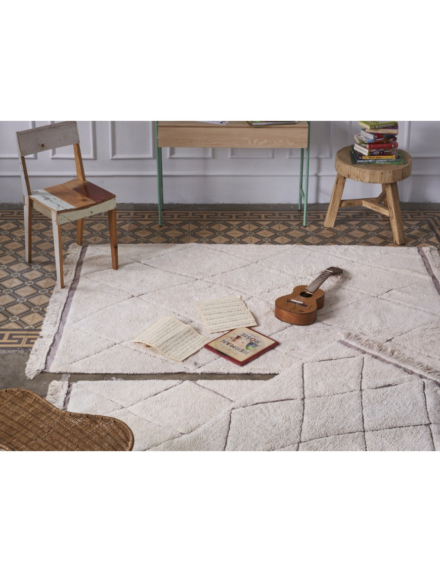 Dywan bawełniany RugCycled Bereber 90x130 cm Lorena Canals