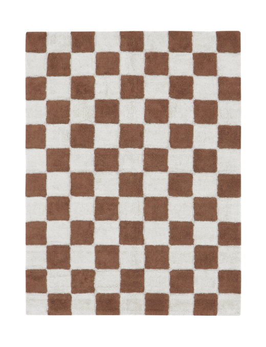 Dywan bawełniany Kitchen Tiles Toffee 120x160 cm Lorena Canals