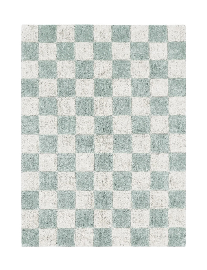 Dywan bawełniany Kitchen Tiles Blue Sage 120x160 cm Lorena Canals Dywan bawełniany Kitchen Tiles Blue Sage 120x160 cm Lorena Canals