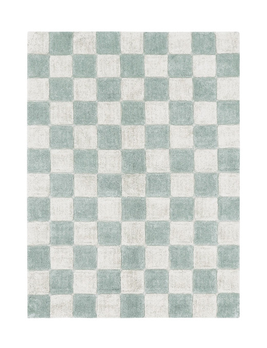 Dywan bawełniany Kitchen Tiles Blue Sage 120x160 cm Lorena Canals