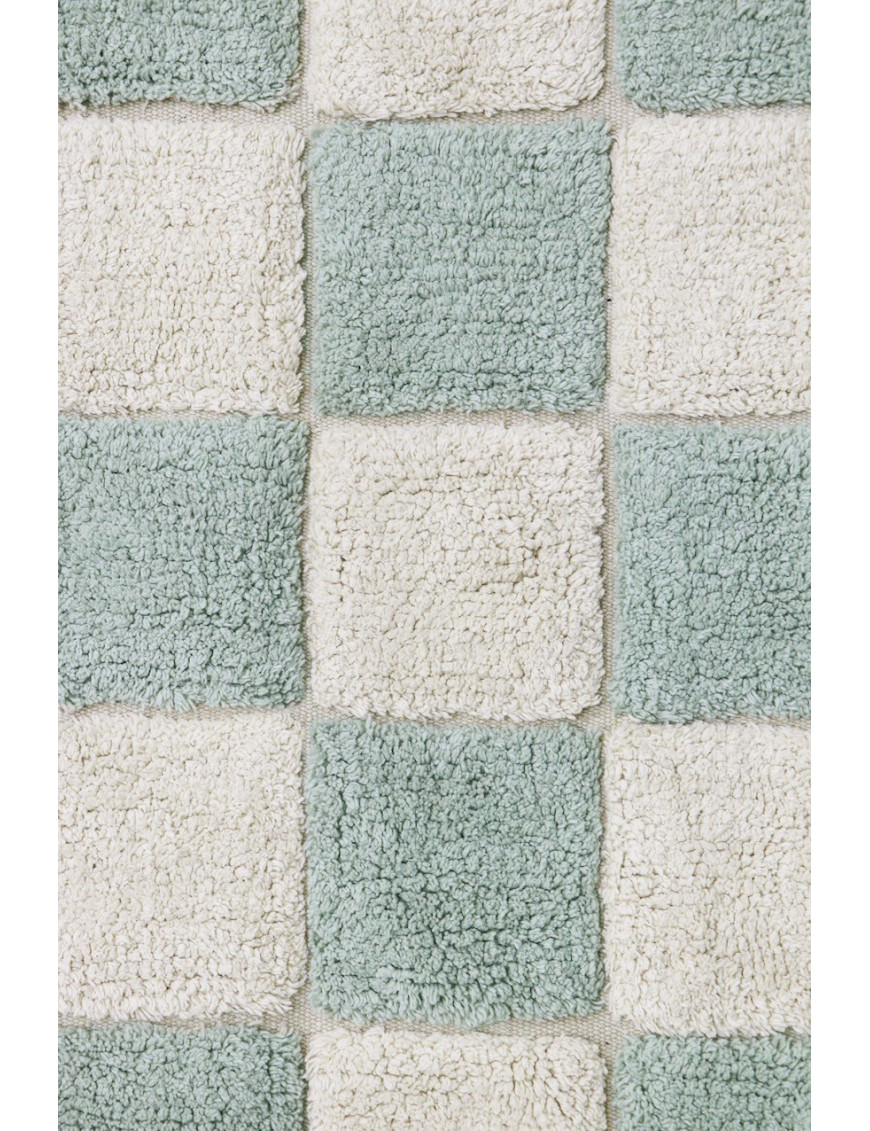 Dywan bawełniany Kitchen Tiles Blue Sage 120x160 cm Lorena Canals Dywan bawełniany Kitchen Tiles Blue Sage 120x160 cm Lorena Canals