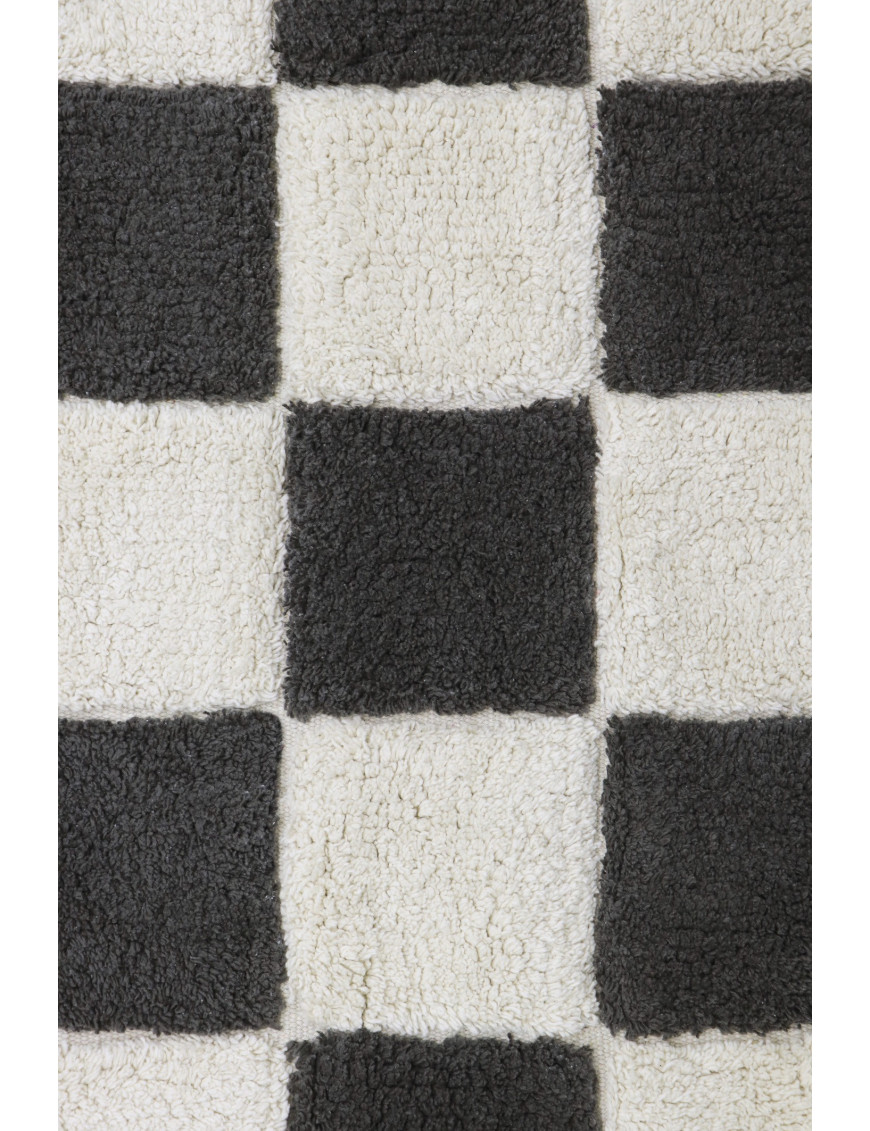 Dywan bawełniany Kitchen Tiles Dark Grey 120x160 cm Lorena Canals