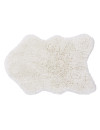 Dywan wełniany Woolly White 75x110 cm Lorena Canals