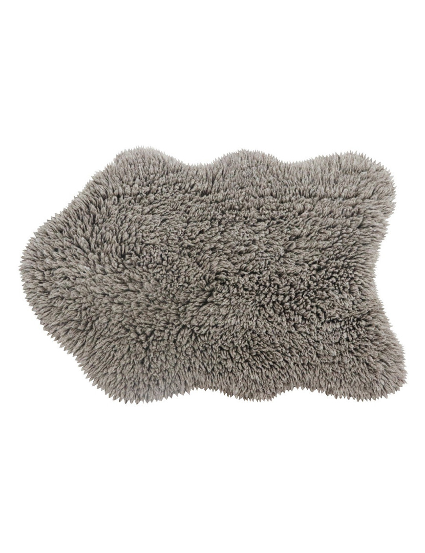 Dywan wełniany Woolly Grey 75x110 cm Lorena Canals