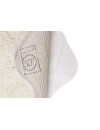 Dywan wełniany Woolly White 75x110 cm Lorena Canals
