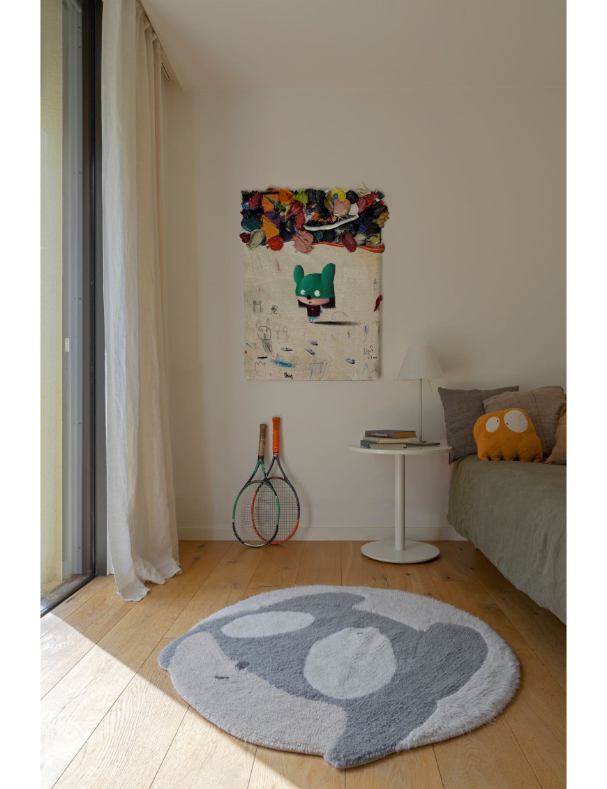 Dywan wełniany Astromouse Ø100 cm Lorena Canals