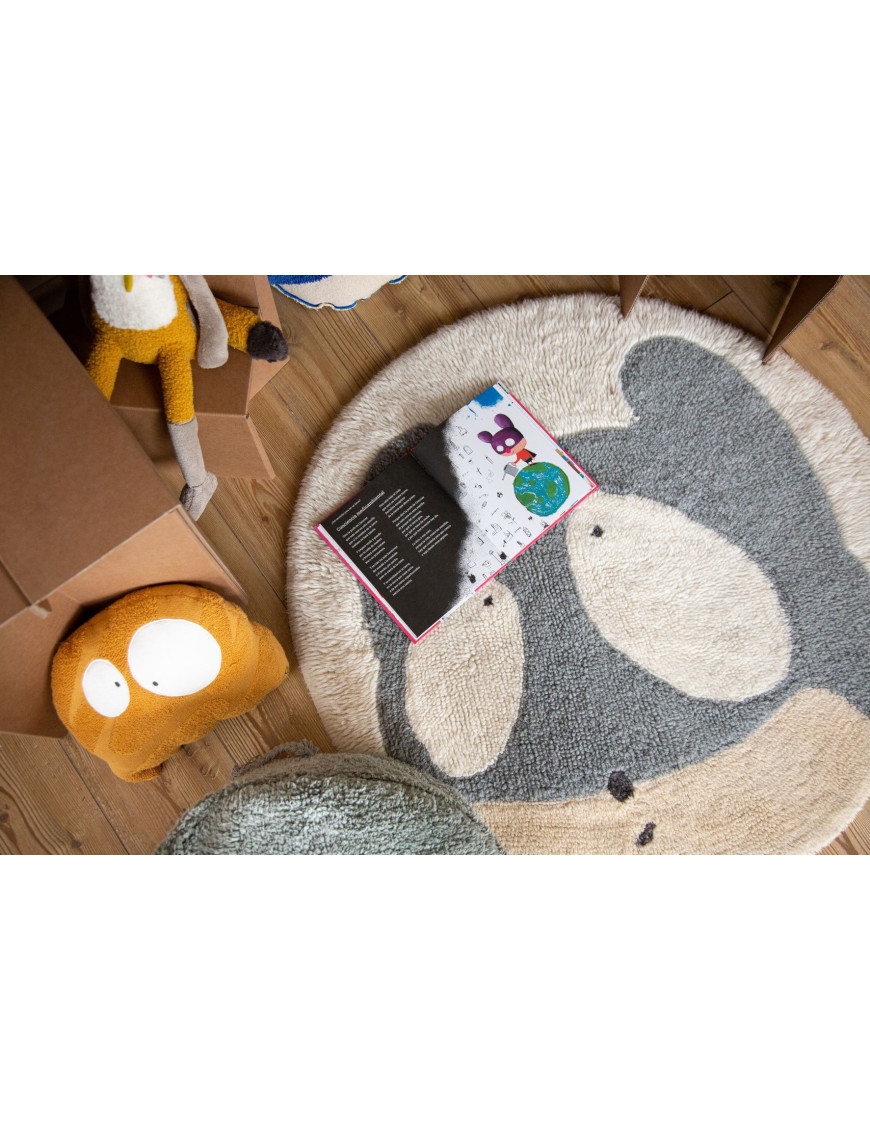 Dywan wełniany Astromouse Ø100 cm Lorena Canals