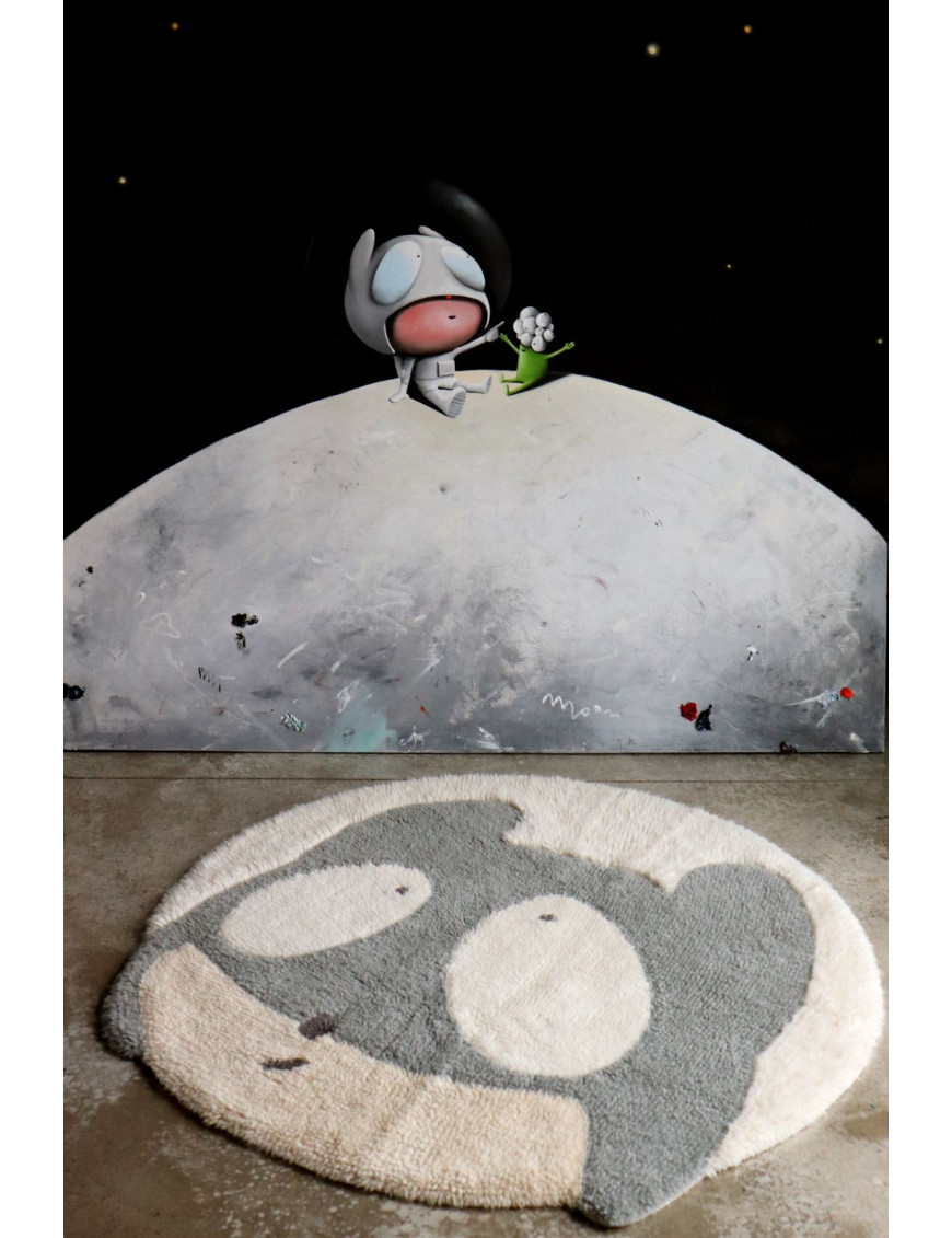 Dywan wełniany Astromouse Ø100 cm Lorena Canals