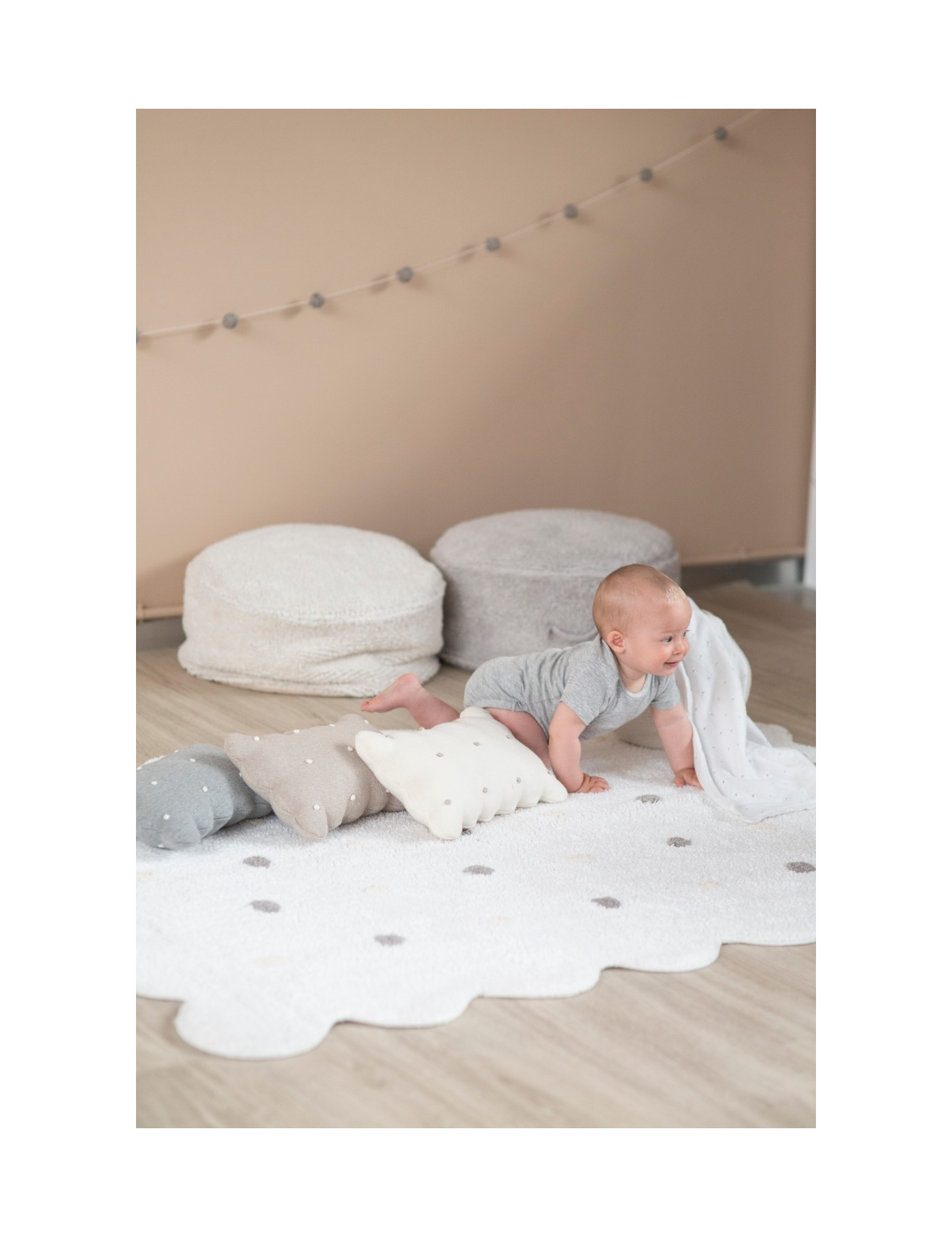 Lorena Canals Poduszka Biscuit Grey