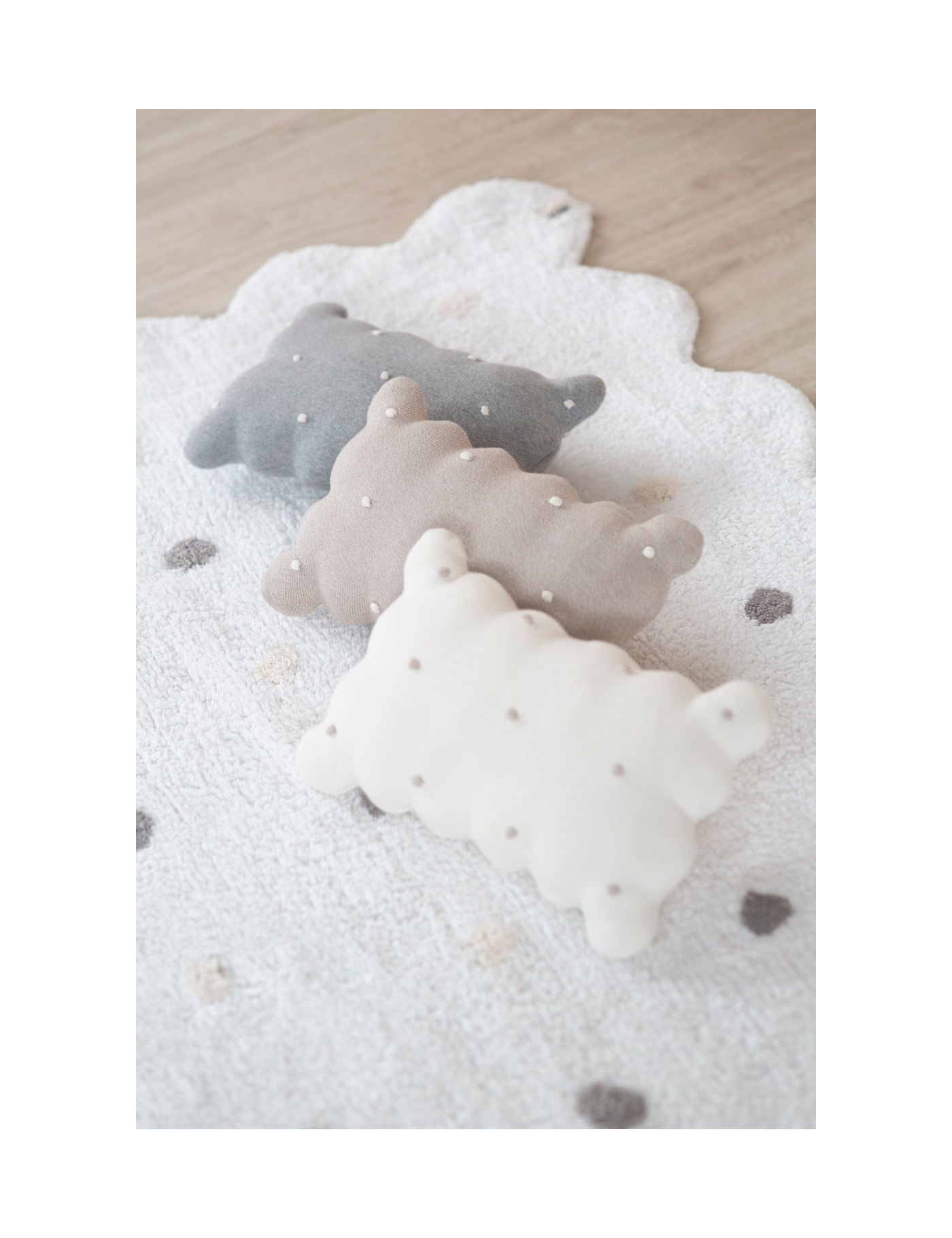 Lorena Canals Poduszka Biscuit Grey