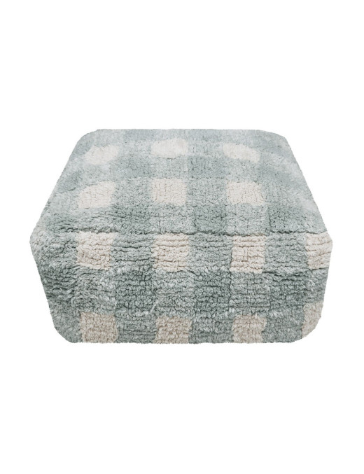 Pufa Vichy Blue Sage Lorena Canals