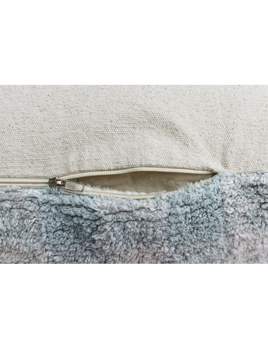 Pufa Vichy Blue Sage Lorena Canals