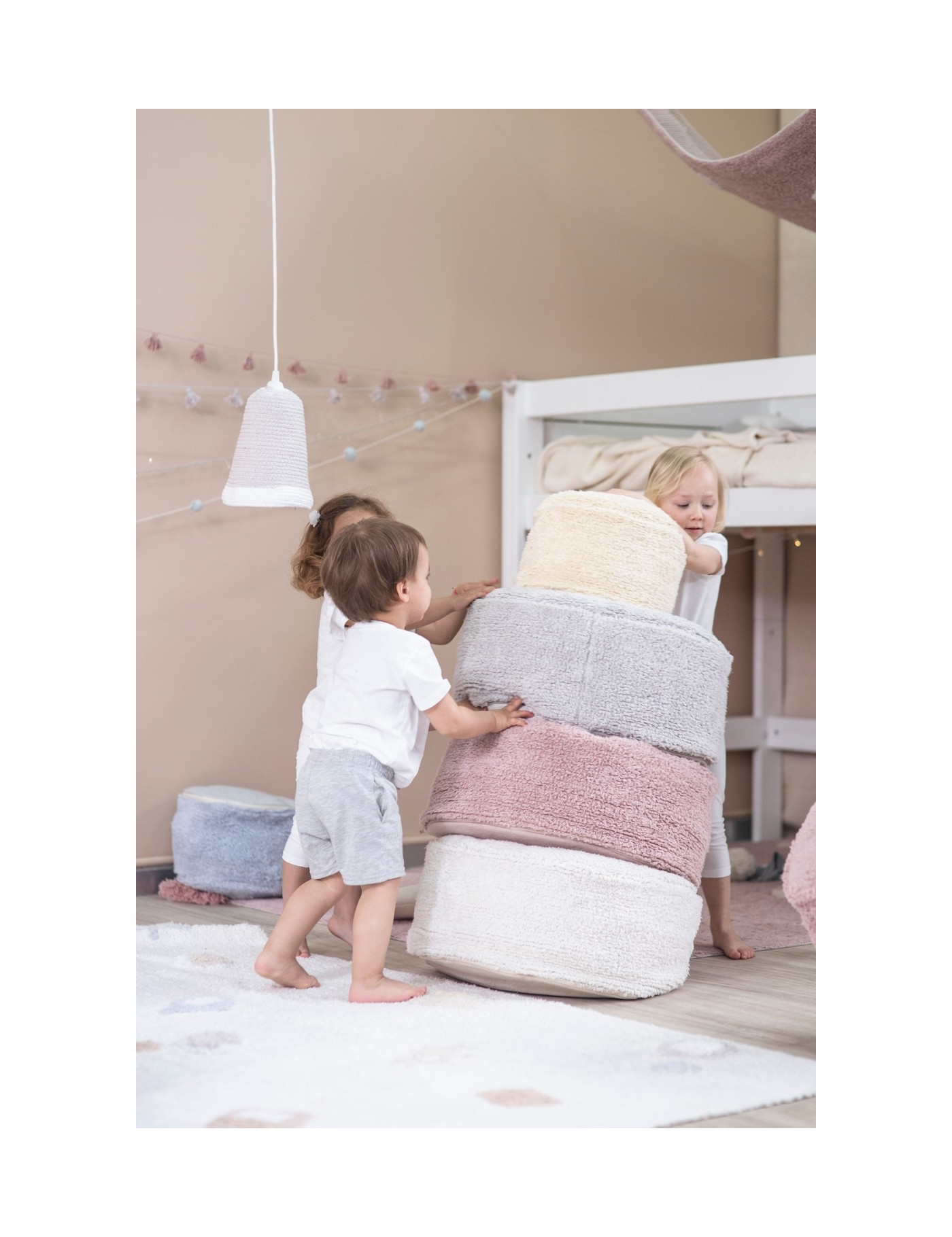 Lorena Canals Pufa Chill Ivory