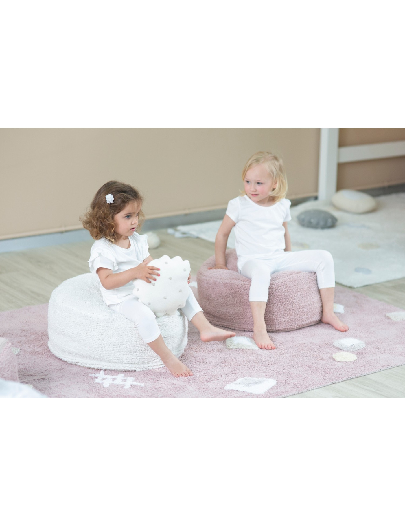 Lorena Canals Pufa Chill Ivory